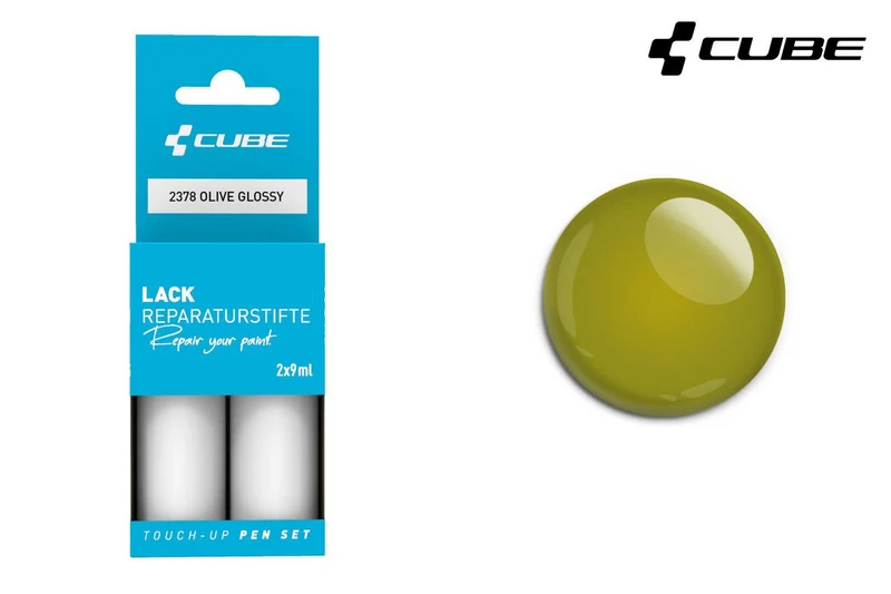 Cube touch-up pen set OLIVE glossy 2378