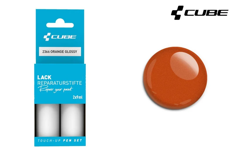 Cube touch-up pen set ORANGE glossy 2366