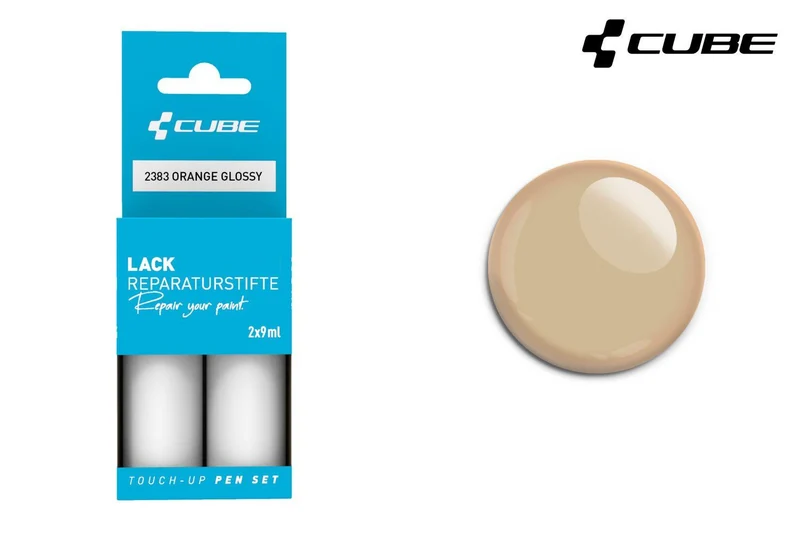 Cube touch-up pen set ORANGE glossy 2383