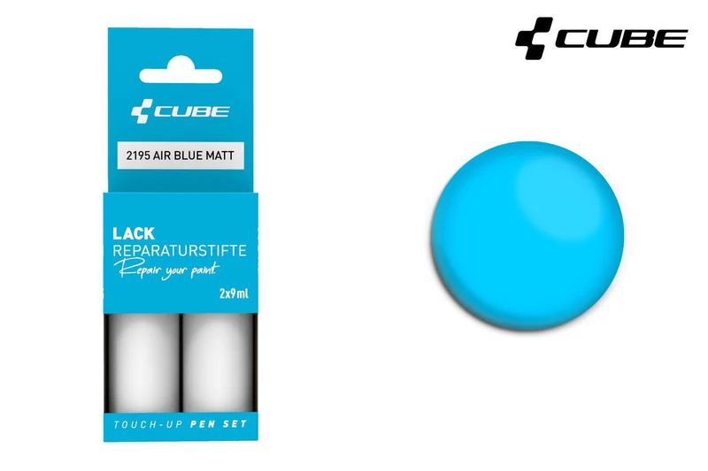 Cube touch-up pen set AIR BLUE matt 2195