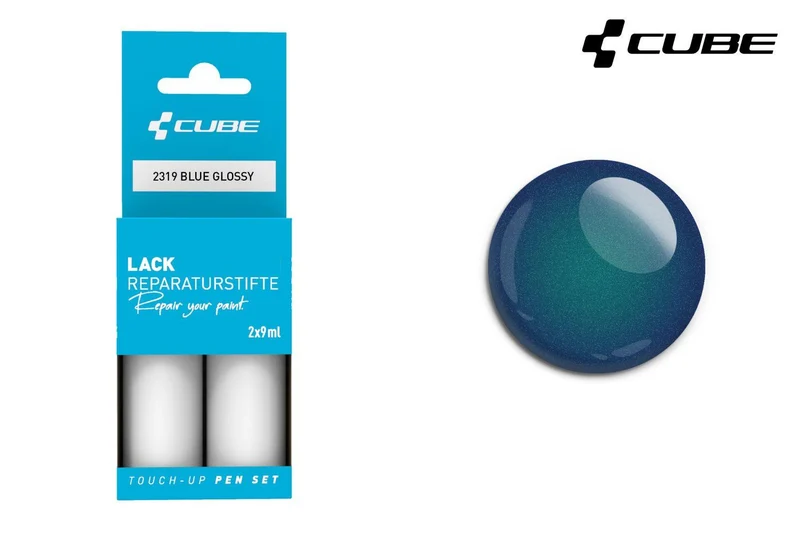 Cube touch-up pen set BLUE glossy 2319