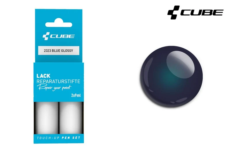 Cube touch-up pen set BLUE glossy 2323