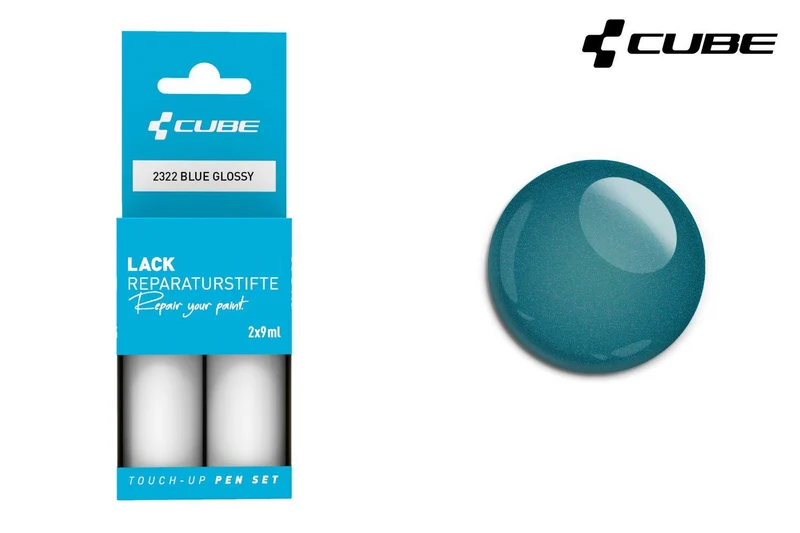 Cube touch-up pen set BLUE glossy 2322