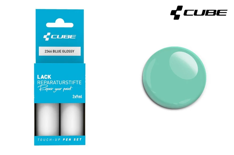 Cube touch-up pen set BLUE glossy 2346
