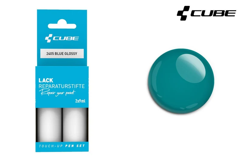 Cube touch-up pen set BLUE glossy 2405