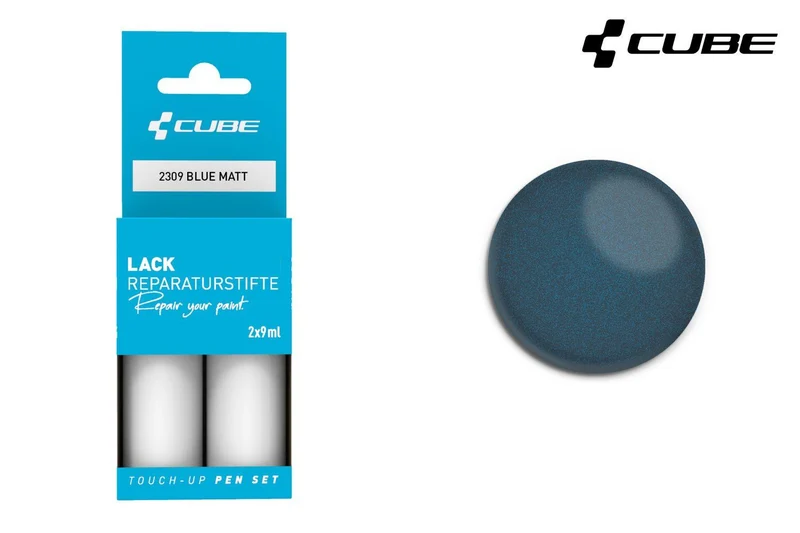 Cube touch-up pen set BLUE matt 2309