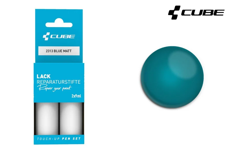Cube touch-up pen set BLUE matt 2313