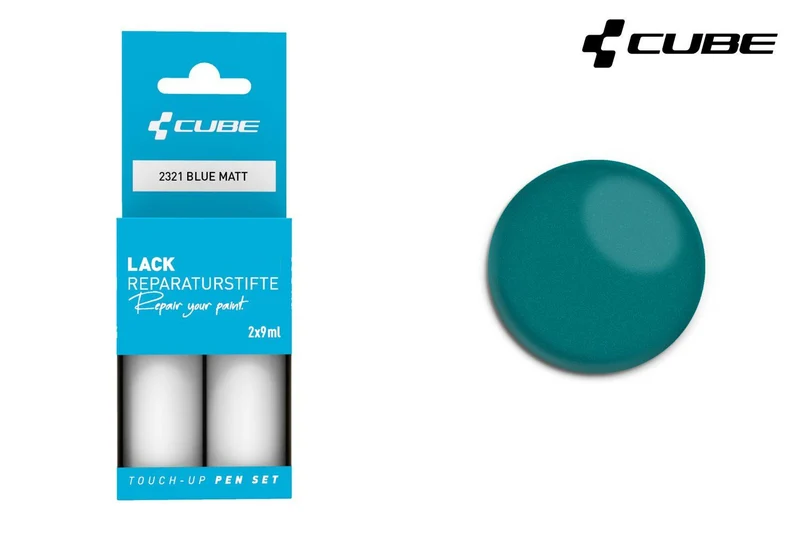 Cube touch-up pen set BLUE matt 2321