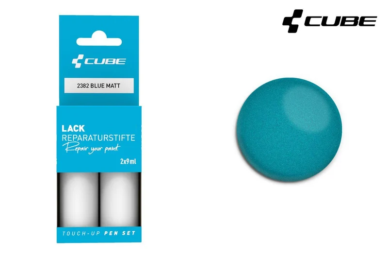 Cube touch-up pen set BLUE matt 2382