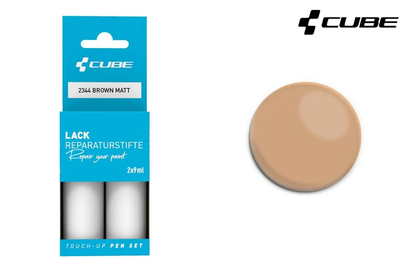 Cube touch-up pen set BROWN matt 2344