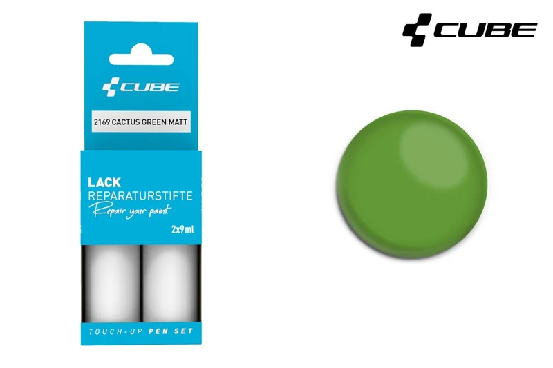 Cube touch-up pen set CACTUS GREEN matt 2169