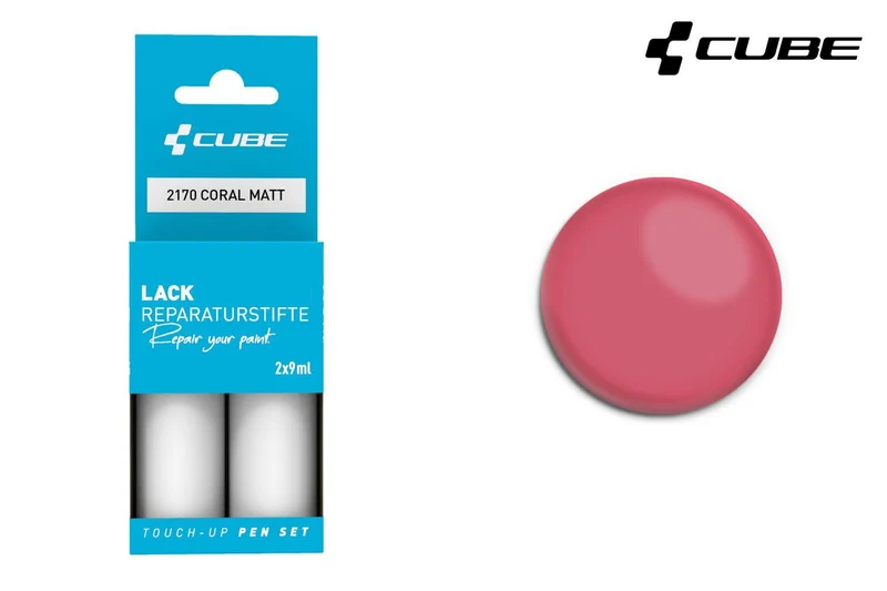 Cube touch-up pen set CORAL matt 2170