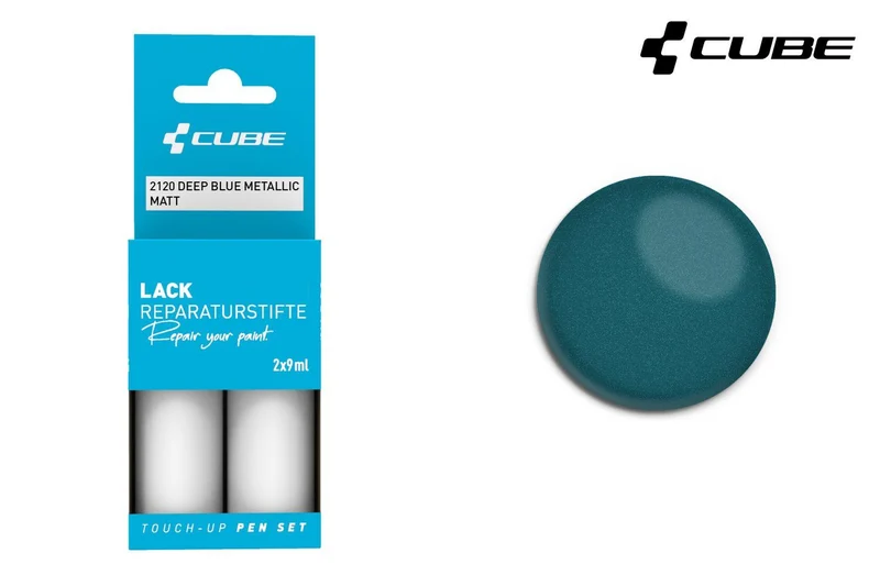 Cube touch-up pen set DEEP BLUE METALLIC matt 2120