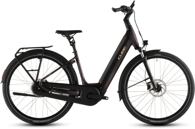 Cube Supreme Hybrid Comfort Pro 600 solareclipse'n'gold low entry 2026