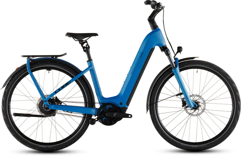 Cube Kathmandu Hybrid Comfort Pro 800 azure'n'black low entry 2026