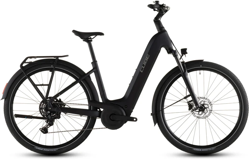 Cube Touring Hybrid ONE 600 coal'n'chrome low entry 2026