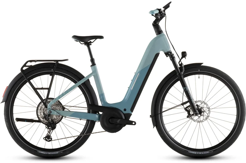 Cube Nuride Hybrid SLX 800 skylight´n´arubablue low entry 2026