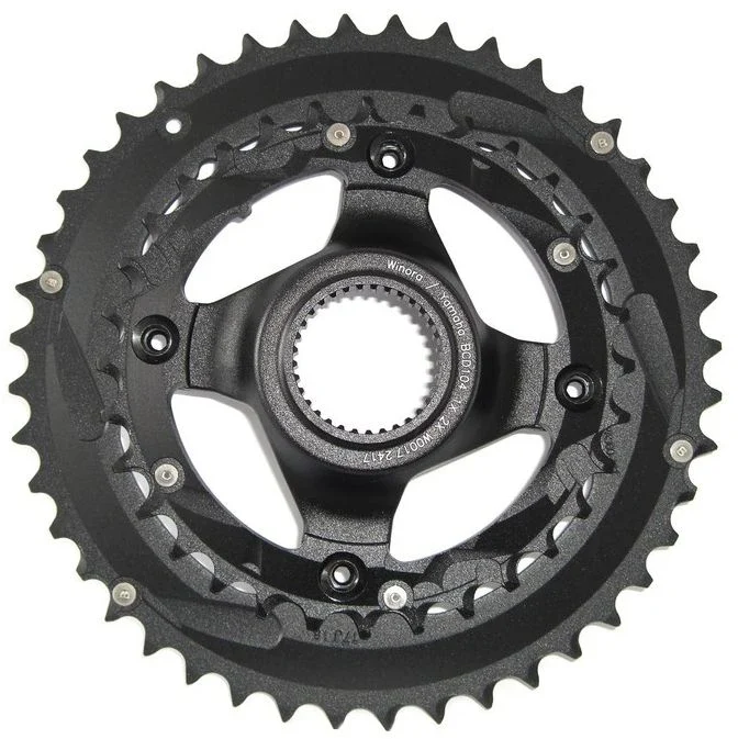 Yamaha spider/chainring combination for 2x10 44/32 teeth