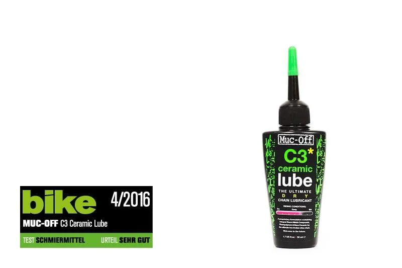 Muc Off C3 Dry Ceramic Lube chain lubricant 50 ml