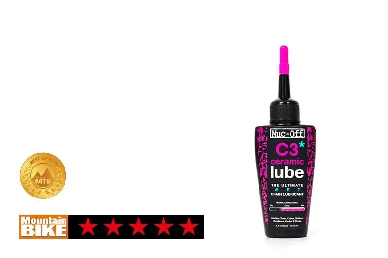 Muc Off C3 Wet Ceramic Lube chain lubricant 50 ml