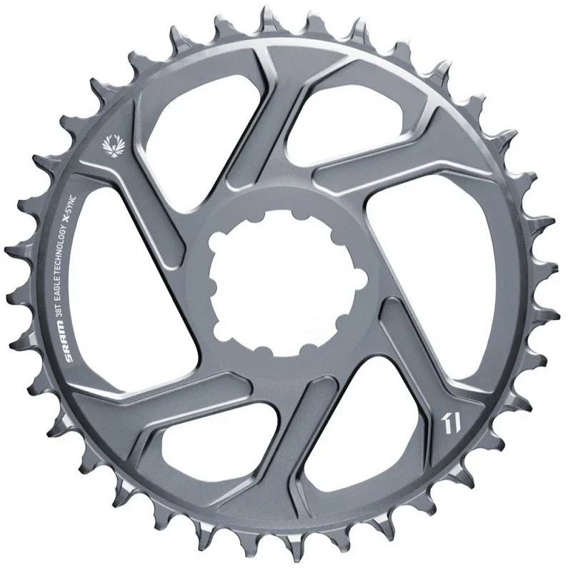 SRAM X-Sync Eagle 2 30T chainring, grey, 3mm offset