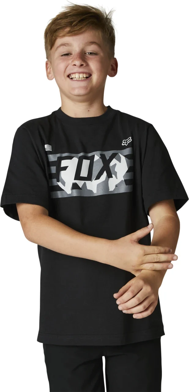 Fox Rwt Flag SS Tee Youth