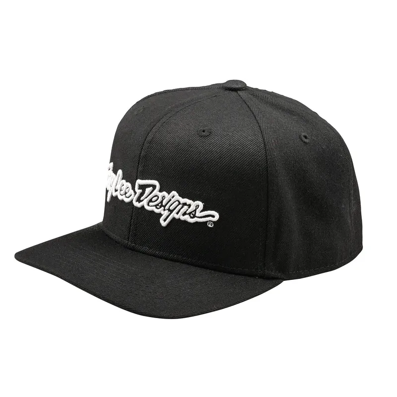 Troy Lee Designs Curved Snapback Cap Signature