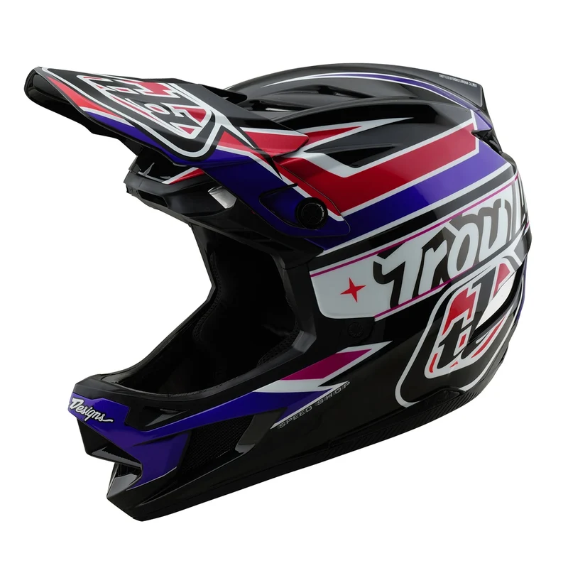 Troy Lee Designs D4 Polyacrylite MIPS Helmet Linear