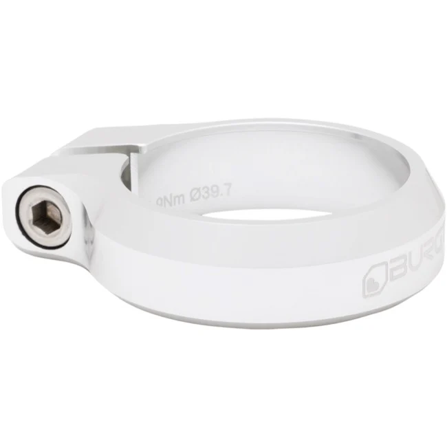 Burgtec Seat Clamp Rhodium Silver 36.4mm Diameter
