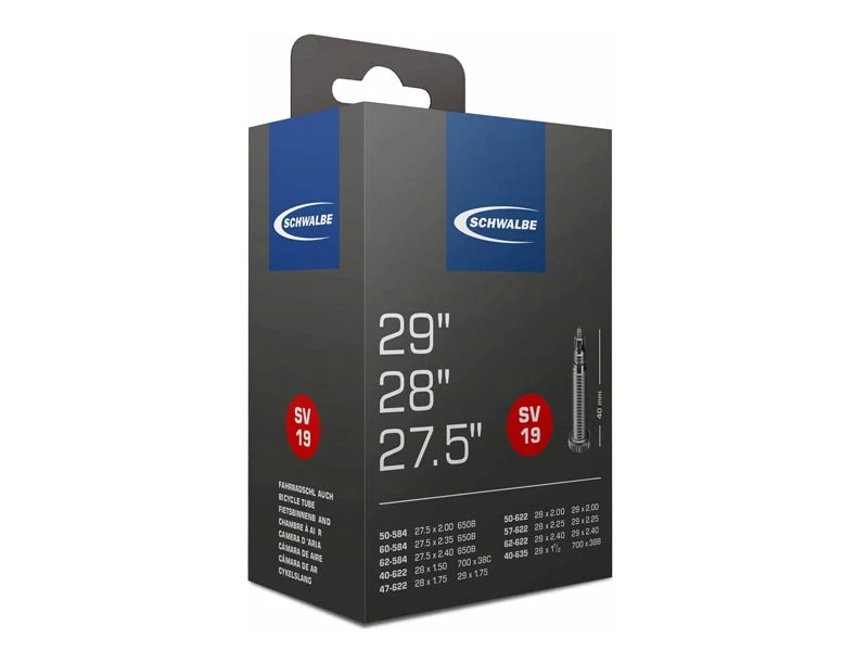 Schwalbe bicycle tube SV19 27.5"/28"/29"
