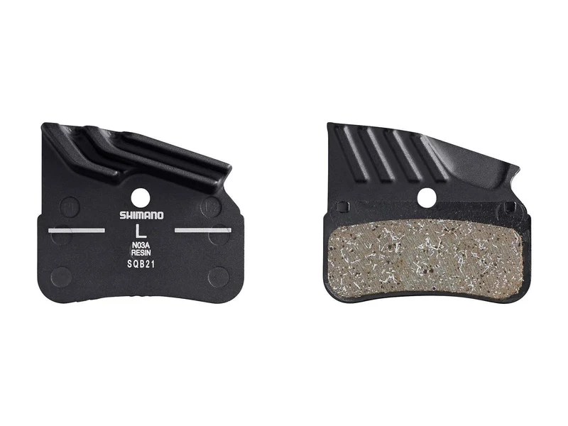 Shimano disc brake pads N03A with cooling fins