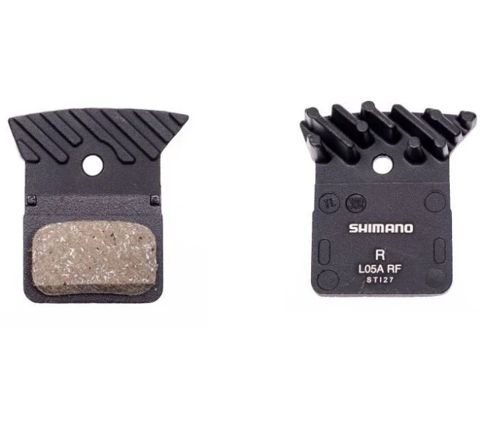 Shimano disc brake pad L05A Resin Type L cooling fins