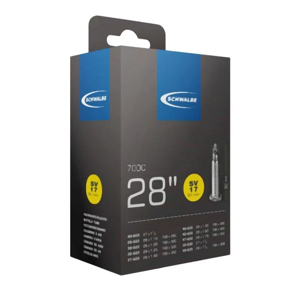 Schwalbe bicycle tube SV17 28'' (extra long)