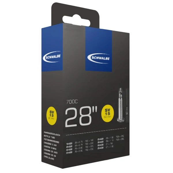 Schwalbe bicycle tube SV15 28"