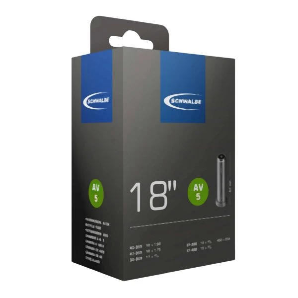 Schwalbe bicycle tube AV5 18''