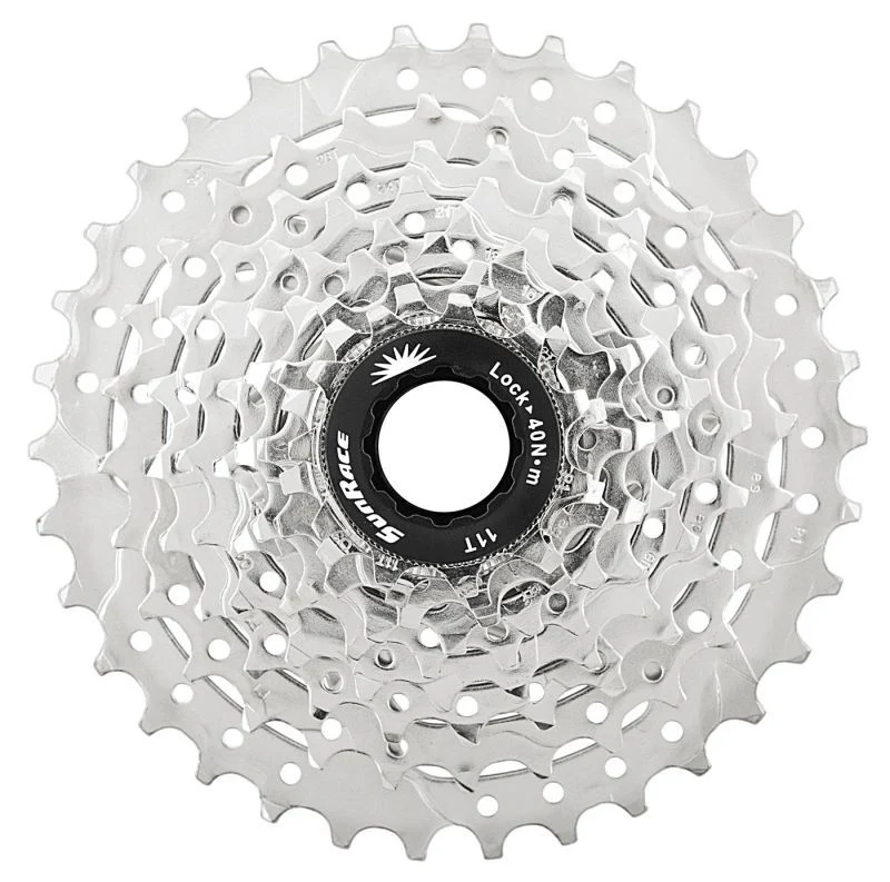 Sunrace 9-speed cassette 11-36 teeth nickel