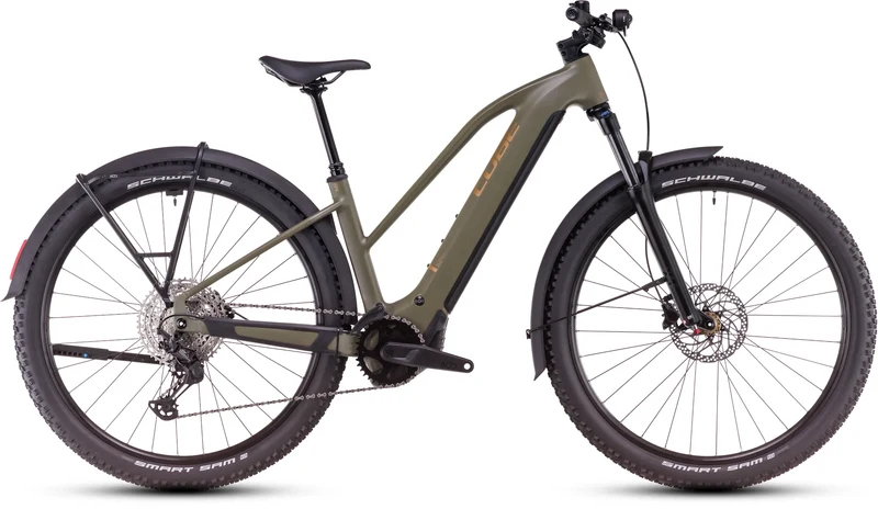 Cube Reaction Hybrid Pro 600 Allroad olive Trapeze