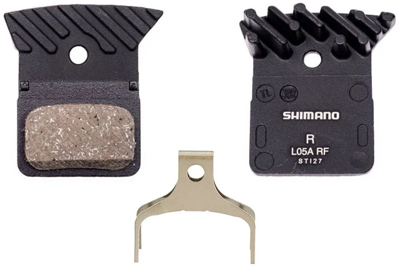 Shimano disc brake pad L05A Resin with cooling fins