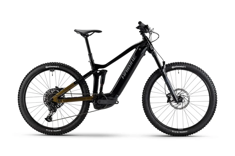 Haibike ALLTRAIL 10 800 black/ninja gold/grey