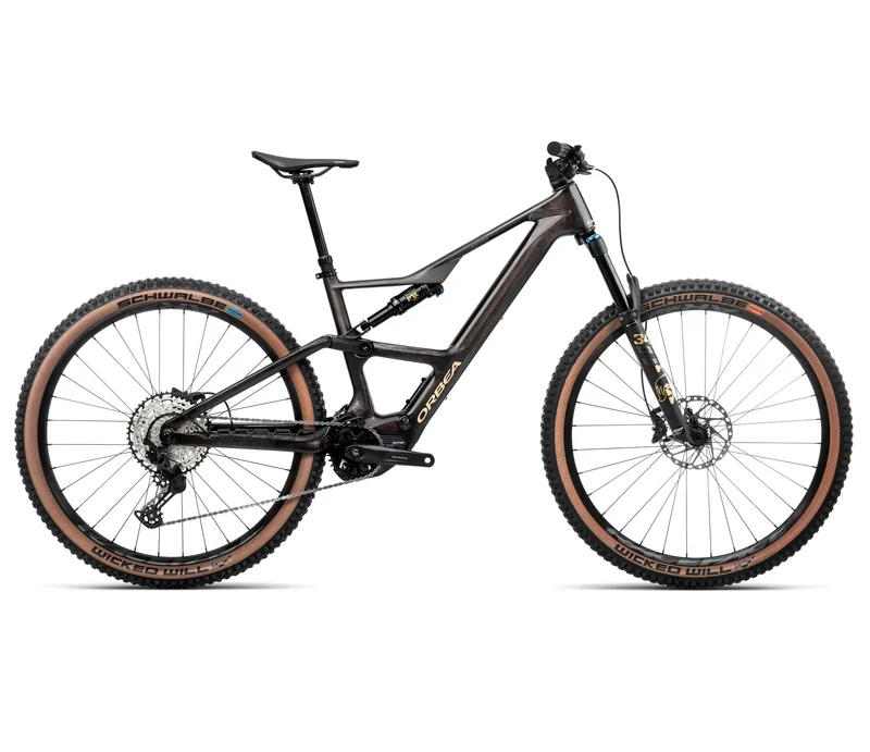 Orbea RISE SL M20 630W Cosmic Carbon View - Golden