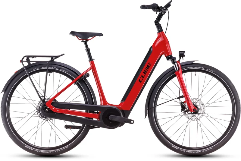 Cube Supreme Hybrid Comf. Pro 500 firered EE