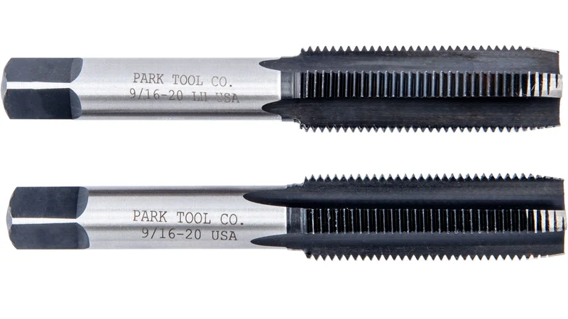Park Tool TAP-6 Threaded Pedal Thread R+L Pair