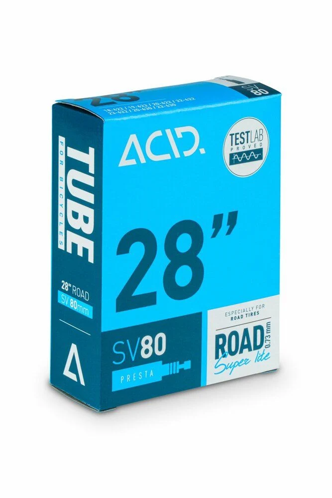 Acid tube ROAD Super Lite SV 80mm 18/23-622/630