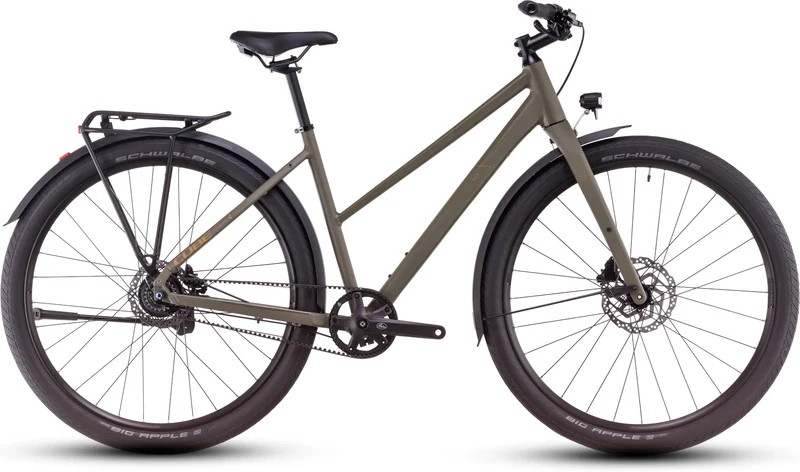 Cube Hyde Pro FE dustyolive´n´gold trapeze 2025