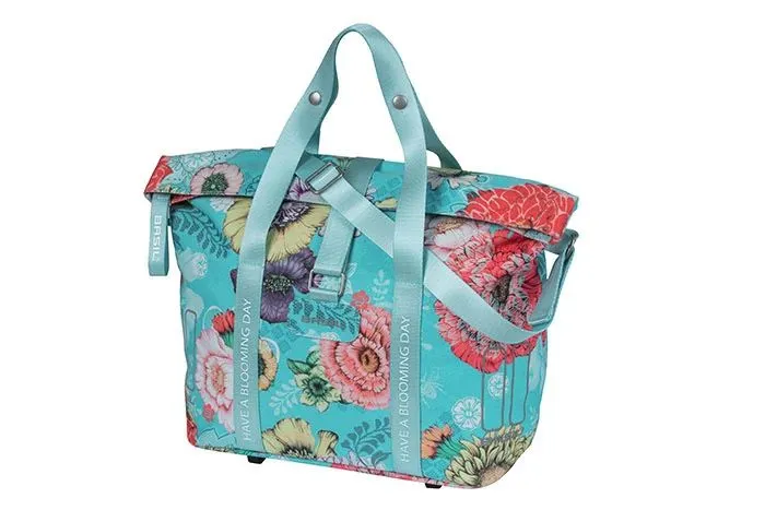 BASIL bicycle handbag Bloom Field MIK attachment