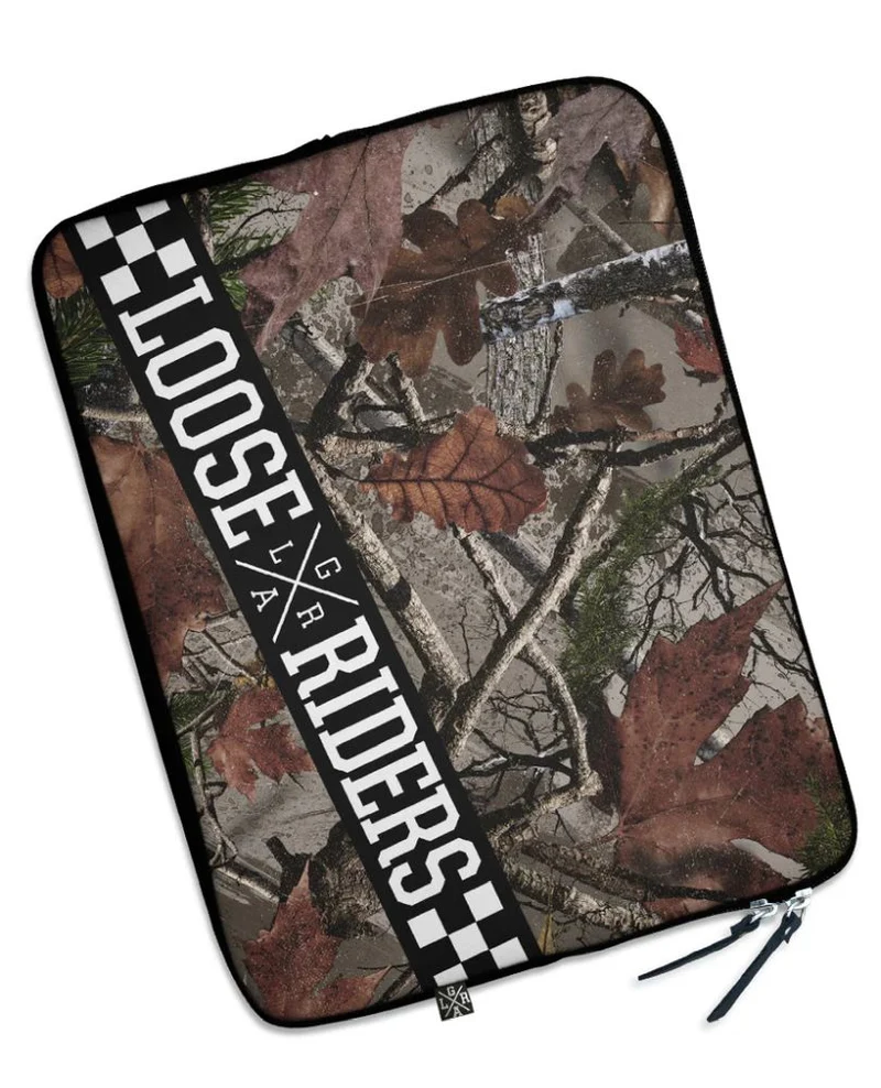 Loose Riders Laptop Sleeve Foliag Camo 13 inch