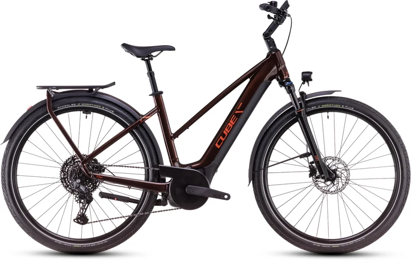 Cube Touring Hybrid Pro 625 cinnamon Trapez