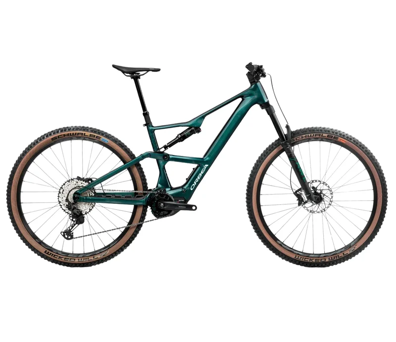 Orbea Rise SL H20 630W Escape Green-Splash Ice Green