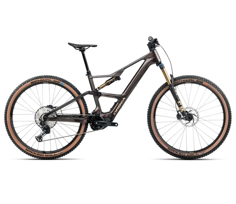 Orbea RISE SL M10 630W Cosmic Carbon View - Golden Sand