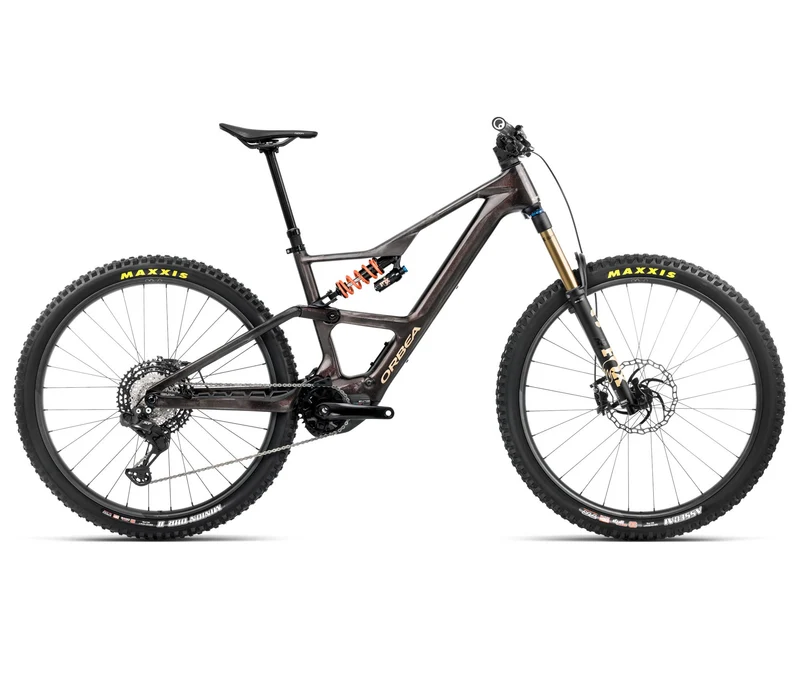 Orbea RISE LT M-TEAM 630W Cosmic Carbon View - Golden Sand